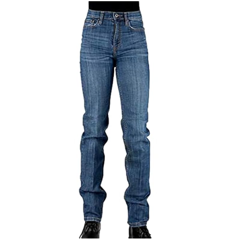 ‎womens Jeans Stetson Stetson Western Jeans Womens High 4 Long Blue 11-054-0915-3002 BU