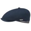 Stetson Hats & Caps ‎mens Stetson 6-Panel Canvas Flat Cap Men Navy 6 3/4-6 7/8