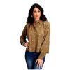 Stetson Western Shirt Womens Print L/S S Brown 11-050-0590-7037 BR Stetson ‎womens Tops, Tees & Blouses