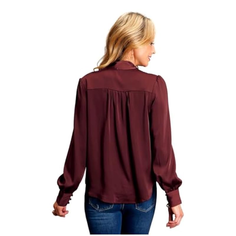 Stetson Stetson Western Shirt Womens L/S Blouse L Red 11-050-0539-7050 RE ‎womens Tops, Tees & Blouses