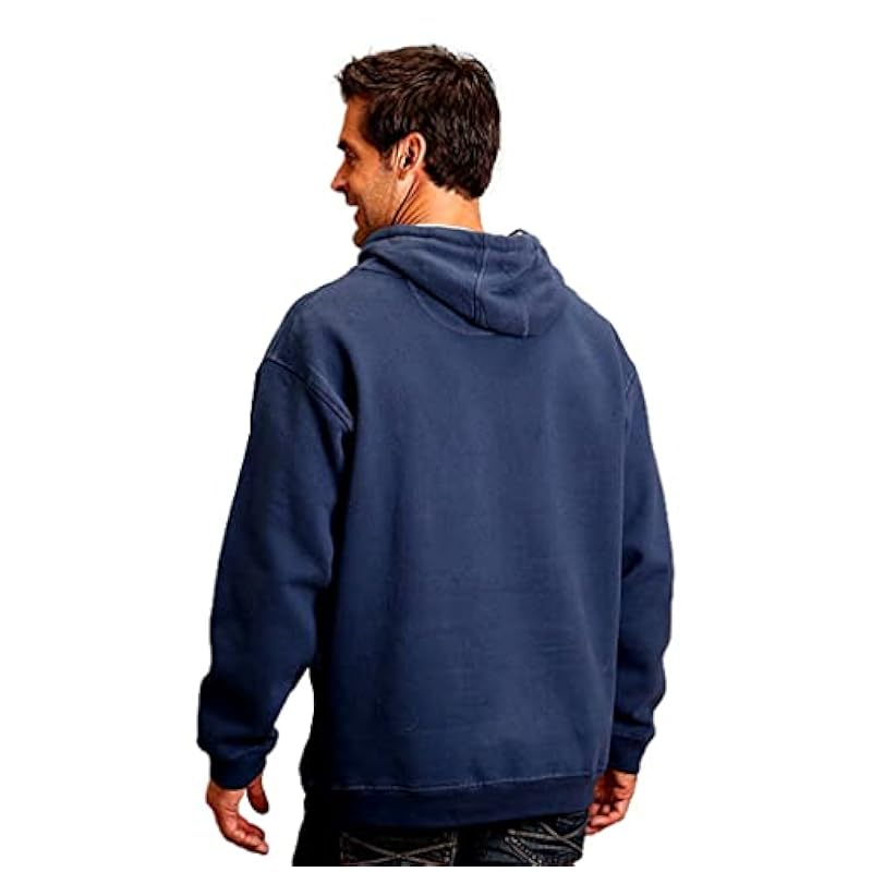 ‎men Active Stetson Stetson Western Sweatshirt Mens Drawstring S Navy 11-097-0562-0911 BU