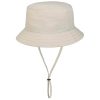 Stetson Stetson Uni Bucket Cloth Hat Women/Men - Cream White ‎womens Accessories