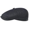 Stetson Hats & Caps ‎mens Stetson Hatteras Cotton-Mix Flat Cap Men Navy 7 5/8