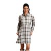 Stetson Western Dress Womens L/S Plaid XL Gray 11-057-0565-7033 GY Dresses Stetson