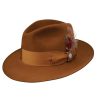 Stetson Men's Temple Hat Cognac Stetson ‎mens Hats & Caps