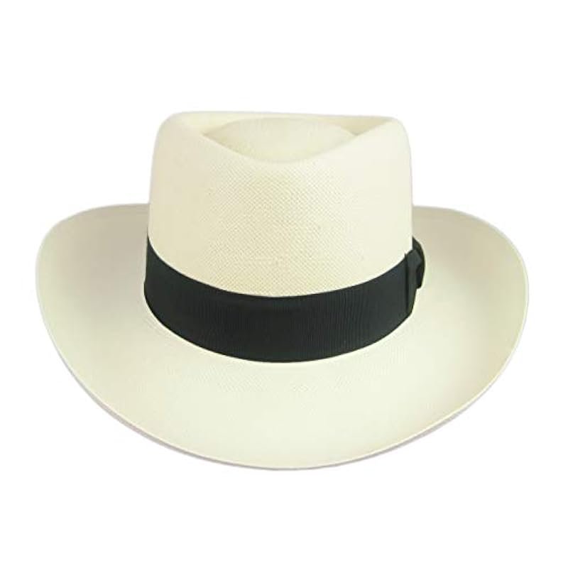 Dobbs Basino - Panama Straw Gambler Hat Natural ‎mens Hats & Caps Stetson