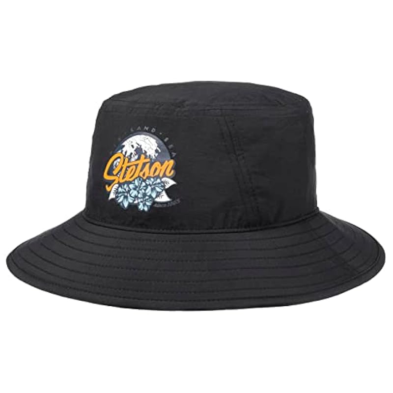 ‎womens Accessories Stetson Stetson Fast Dry Bucket Sun Hat Women - Black
