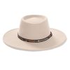 ‎mens Hats & Caps Stetson Stetson Kelso Crushable Wool Felt Western Hat Beige