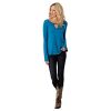 Stetson Stetson Womens Turquoise Rayon Blend V-Neck L/S T-Shirt XL ‎womens Tops, Tees & Blouses