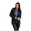 Stetson Stetson Western Sweater Womens Solid Belt S Gray 11-027-0539-7081 GY ‎womens Sweaters