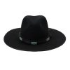 Stetson Hats & Caps ‎mens Stetson Helix Black Western Hat (XSHELX-143607) Black