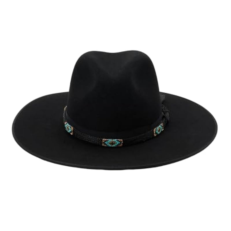 Stetson Hats & Caps ‎mens Stetson Helix Black Western Hat (XSHELX-143607) Black