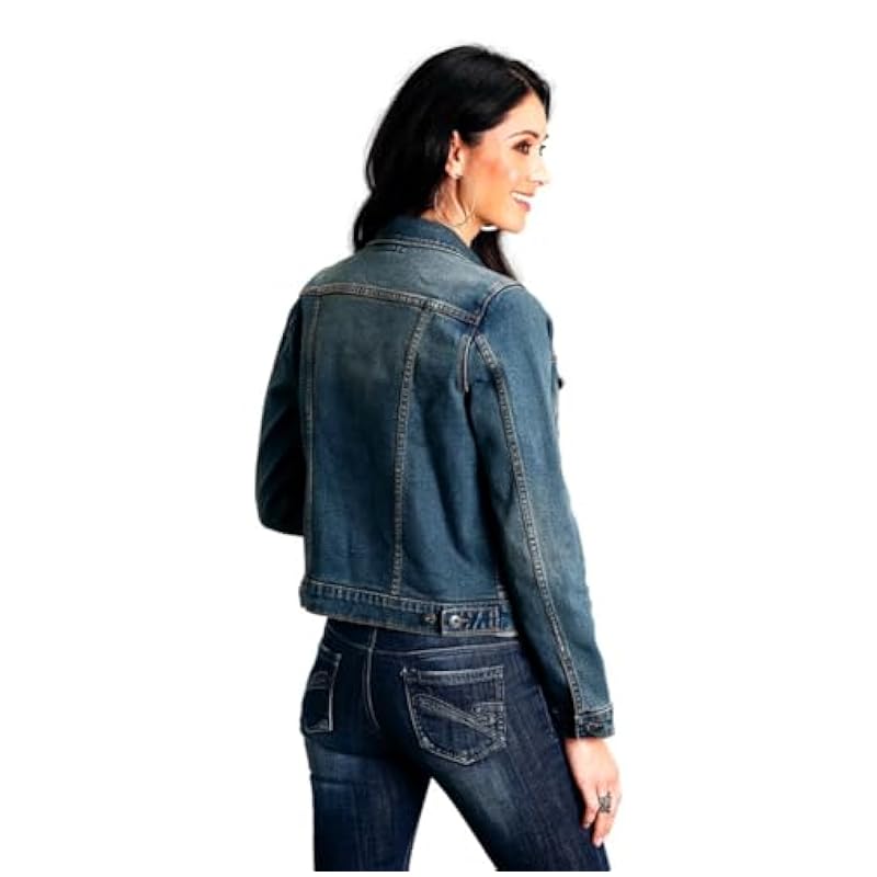 Stetson Coats, Jackets & Vests ‎womens Stetson Western Jacket Womens Dirty Denim S Blue 11-098-0202-7064 BU