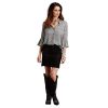 Stetson 2101 Black Aztec Print Blouse Black MD ‎womens Tops, Tees & Blouses Stetson