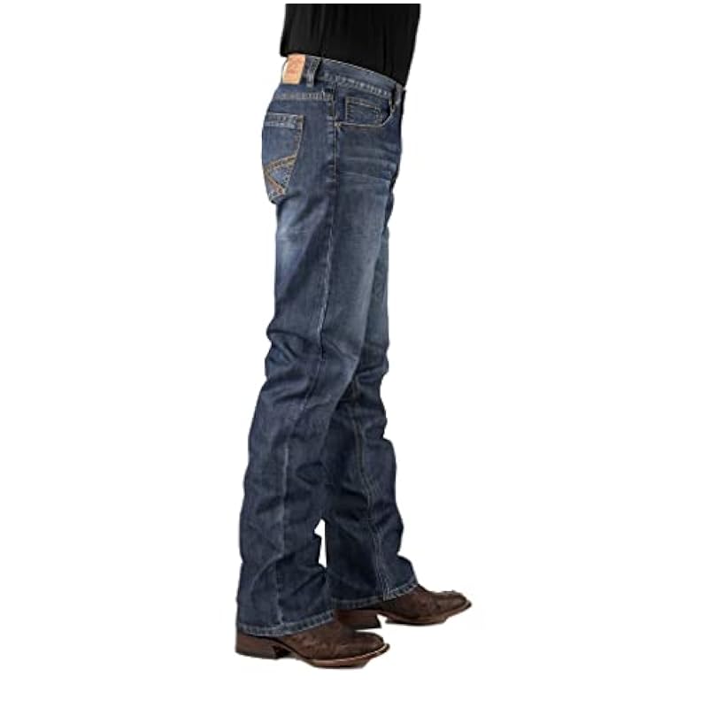 ‎mens Jeans Stetson Stetson Western Jeans Mens Modern 36 x 30 Blue 11-004-1312-4095 BU