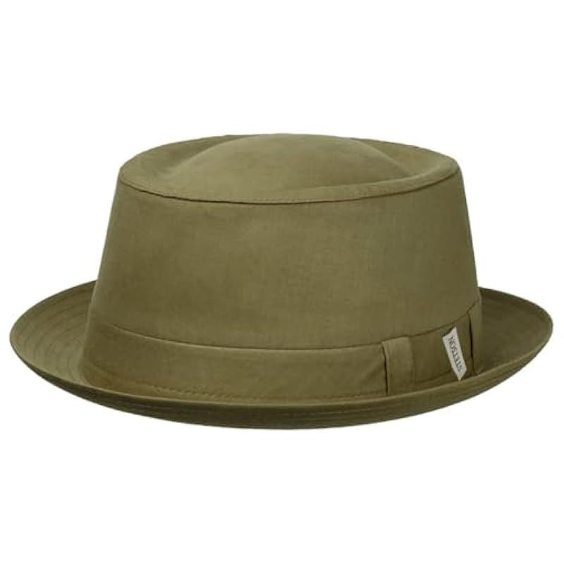 Stetson Hats & Caps ‎womens Stetson Cotton Pork Pie Cloth Hat Women/Men - Made in Italy Olive