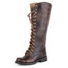 Stetson Boots ‎womens Stetson Women's Winter Western Boot Round Toe - 12-021-71002 Br Brown
