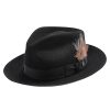 Stetson Men's Chatham Black Stetson ‎mens Hats & Caps