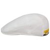 Stetson Gridiron Cotton Flat Cap Men - White ‎mens Hats & Caps Stetson