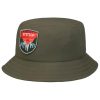 Stetson Jersey Bucket Hat with UV Protection Women/Men - Olive ‎womens Hats & Caps Stetson
