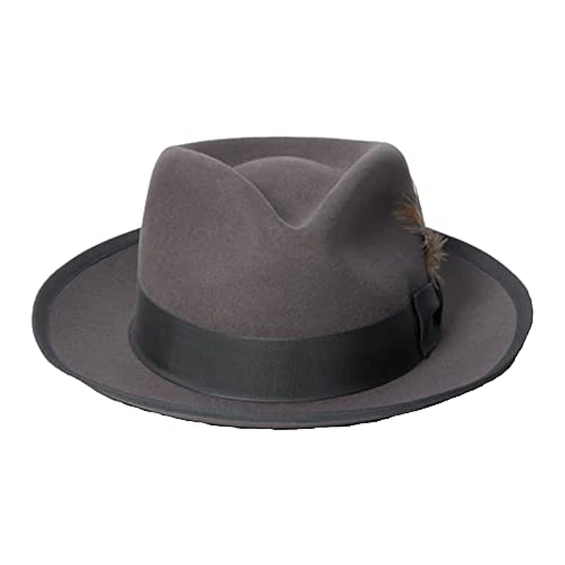 Stetson Hats & Caps ‎mens Stetson Mens Wool Felt Whippet Fedora Hat Caribou