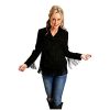 Stetson Coats, Jackets & Vests ‎Womens Stetson Western Jacket Womens Fringe XL Black 11-098-0539-0078 BL