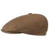 Stetson Soft Cotton Flat Cap Men Brown 7 3/4-7 7/8 ‎mens Hats & Caps Stetson