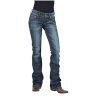 Stetson Jeans ‎womens Stetson Tonal 8243s8243 Back Pocket Ladies Jean- 818 Contemporary Styling (4W x XLL) 11-054-0818-0723BU Blue