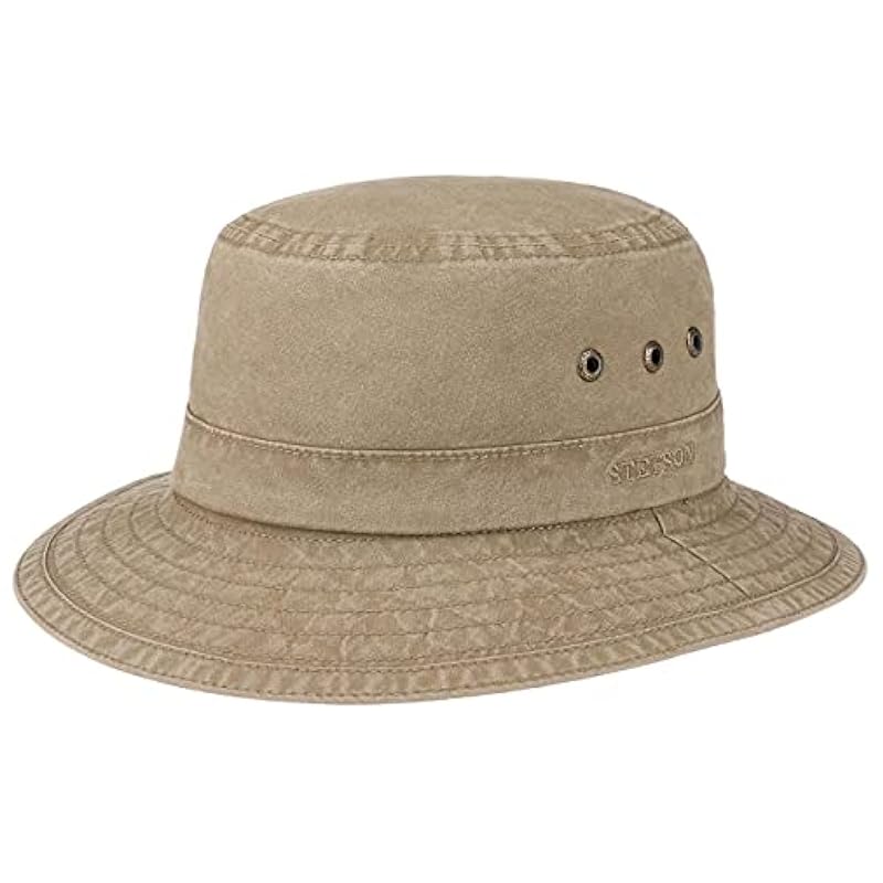 Stetson Stetson Reston Bucket Hat Women/Men | Brown ‎womens Hats & Caps