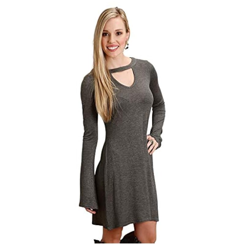 Stetson 2087 Rayon Spandex Jersey Grey XS Stetson ‎womens Tops, Tees & Blouses