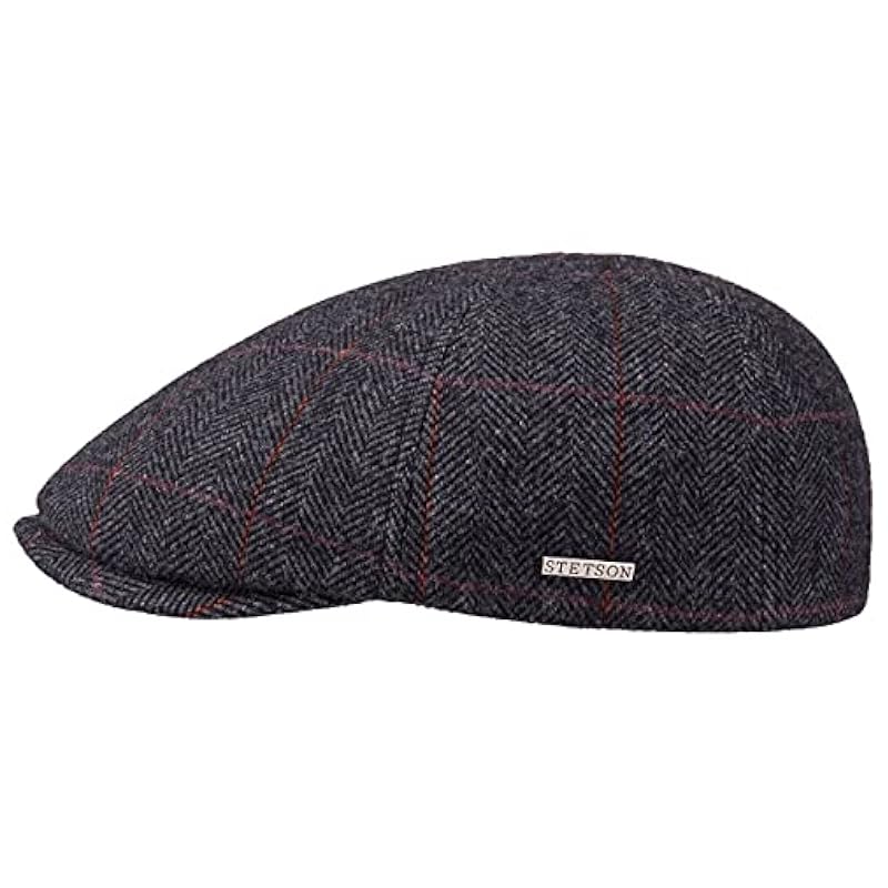 Stetson Texas Colour Lines Gatsby Cap Men Anthracite 7 7/8 ‎mens Hats & Caps Stetson