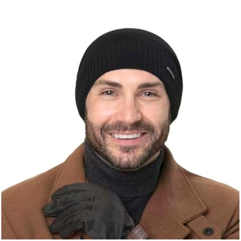 ‎mens Gloves & Mittens Stetson Stetson Twotone Goat Nappa Leather Gloves Men - Black