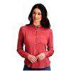 Stetson Tops, Tees & Blouses ‎womens Stetson Western Shirt Womens L/S Button M Cinnamon 11-050-0565-6023 BR