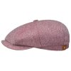 Stetson Hatteras Frame Silk Cap Women/Men - Made in The EU Dark Red ‎mens Hats & Caps Stetson