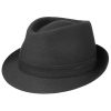 ‎mens Hats & Caps Stetson Stetson Teton Cloth Trilby Hat Women/Men | Made in Italy Black