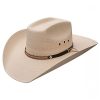 Stetson Hats & Caps ‎mens Stetson Square - Mexican Palm Straw Cowboy Hat (6 3/4)