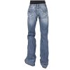Stetson Women's Medium 214 Trouser Fit Jeans Blue 16W x 34L ‎womens Jeans Stetson