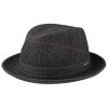 Stetson Stetson Pearsall Player Wool Hat Men Grey 6 7/8 ‎mens Hats & Caps