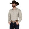 Stetson Stetson Sterling Grey Medallion Print - Mens Shirt ‎mens Shirts