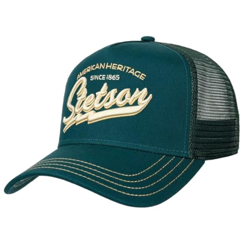 Stetson Hats & Caps ‎mens Stetson American Heritage Trucker Cap Women/Men | Petrol Blue