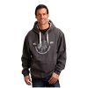 Stetson Western Sweatshirt Mens Hoodie Indian Gray 11-097-0562-0899 GY Medium Stetson ‎womens Tops, Tees & Blouses