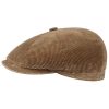 Stetson Hatteras Classic Corduroy Flat Cap Men Beige 6 7/8 ‎mens Hats & Caps Stetson