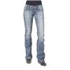 ‎womens Jeans Stetson Stetson Women's 818 Contemporary Medium Bootcut Jeans Blue 0W x 30L