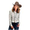Stetson Tops, Tees & Blouses ‎womens Stetson Western Shirt Womens L/S Feathers M Aqua 11-050-0590-2025 BU