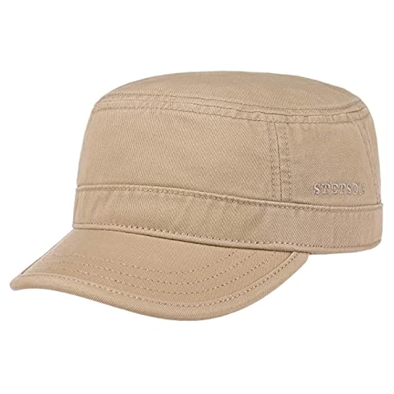‎womens Hats & Caps Stetson Stetson Gosper Army Cap Women/Men | Dark Beige