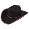 Stetson Stetson & Dobbs SWFTHSB7240 Mens Foothills B Cowboy Hat, Black - 7 ‎mens Hats & Caps