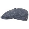 Stetson Hatteras Jersey Flat Cap Men Blue 7 1/2-7 5/8 Stetson Hats & Caps