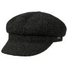 Stetson Classic Tweed Newsboy Cap Women/Men - Olive Stetson ‎womens Hats & Caps