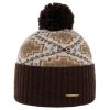 Stetson Hats & Caps ‎mens Stetson Navajo Pompom Hat Men - Made in Italy,Made in The EU Dark Brown