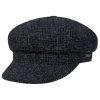 Stetson Stetson Classic Tweed Newsboy Cap Women/Men - Blue ‎womens Hats & Caps